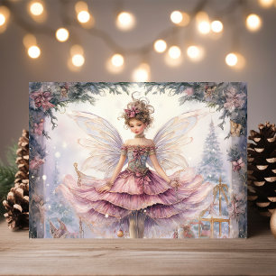 Wunderschöne Ballerina Zuckerpflaume-Feenkirsche W Feiertagskarte