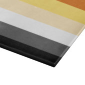 Wunderschöne Bären-Pride-Flagge Schneidebrett (Ecke)
