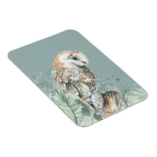 Wunderschöne Barnopole Bird Fauna Art Magnet (Rechte Seite)