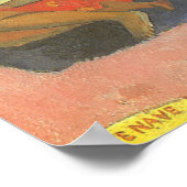 Wunderschöne Benommenheit von Paul Gauguin, Vintag Poster (Ecke)