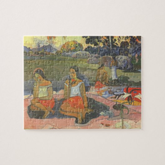 Wunderschöne Benommenheit von Paul Gauguin, Vintag Puzzle (Horizontal)
