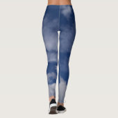 Wunderschöne blaue HimmelsLeggings Leggings (Rückseite)