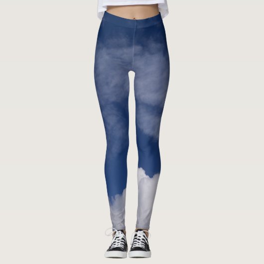 Wunderschöne blaue HimmelsLeggings Leggings (Vorderseite)