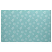 Wunderschöne blaue Schneeflocken Weihnachtsmuster Stoff (Fat Quarter (45,7 x 55,9 cm))