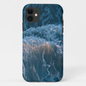 Wunderschöne blaue Waves Case-Mate iPhone Hülle (Rückseite)