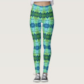 Wunderschöne blauer Leggings zum Sturz (Vorderseite)