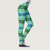Wunderschöne blauer Leggings zum Sturz (Rechts)
