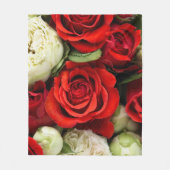 wunderschöne Blume Fleecedecke (Vorderseite)