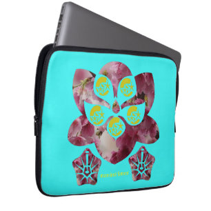 wunderschöne Blume Laptopschutzhülle