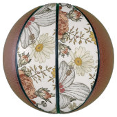 Wunderschöne Blumen Basketball (Vertikal)