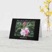 Wunderschöne Blumen der Ermutigung Karte (Gelbe Blume)