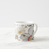 Wunderschöne Blumen Espressotasse (Vorderseite Rechts)