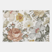 Wunderschöne Blumen Geschirrtuch (Horizontal)