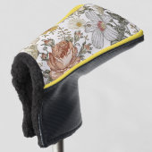 Wunderschöne Blumen Golf Headcover (3/4 Vorderseite)