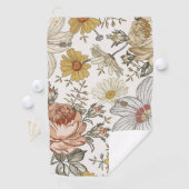 Wunderschöne Blumen Golfhandtuch (Insitu)