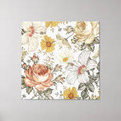 Wunderschöne Blumen Leinwanddruck (Vorderseite)