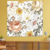 Wunderschöne Blumen Leinwanddruck (Insitu (Wohnzimmer))