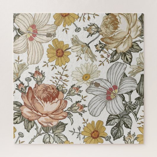 Wunderschöne Blumen Puzzle (Vertikal)