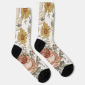 Wunderschöne Blumen Socken (Rechts)