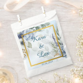 Wunderschöne Blüten mit goldenem Akzent Geschenktütchen (Ausgeschnitten)