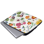 Wunderschöne Botanik im Wasserfarb-Stil Laptopschutzhülle (Vorne Knopf)