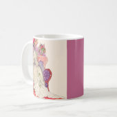wunderschöne Braut in einem wunderschönen Brautkle Kaffeetasse (Vorderseite Links)