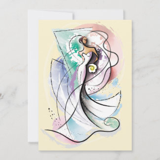Wunderschöne Braut-Vektor-Grafik