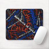 Wunderschöne Chile Flag Farben Patriotic Mousepad (Mit Mouse)