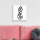 Wunderschöne chinesische Schlange -#001- Leinwanddruck (Insitu (Wohnzimmer))