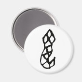 Wunderschöne chinesische Zodiac-Schlange#001- Magnet (Vorderseite/Rückseite)