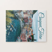 Wunderschöne Cinque Terre Italien Küste | Puzzle (Horizontal)