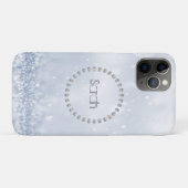 Wunderschöne Coole Blaue Sequins Case-Mate iPhone Hülle (Rückseite (Horizontal))