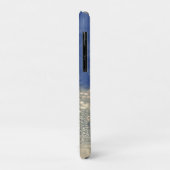 Wunderschöne Coole Blu- und Weißreihen Case-Mate iPhone Hülle (Hinten/Links)