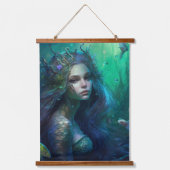 Wunderschöne Dienstmädchen! Wandteppich Mit Holzrahmen (Vorderseite 3)