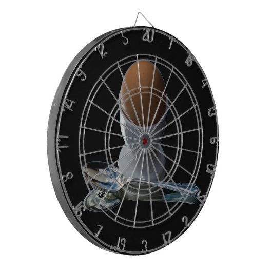 Wunderschöne Eier Dartscheibe (Vorderseite Links)