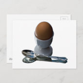 Wunderschöne Eier Postkarte (Vorne/Hinten)