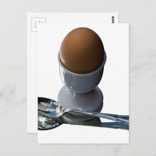 Wunderschöne Eier Postkarte (Vorne/Hinten)