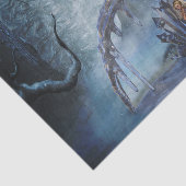 Wunderschöne Eismärchen in der Nacht Seidenpapier (Ausschnitt)