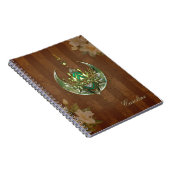 Wunderschöne elegante Lotus-Blüte Notizblock (Rechte Seite)