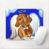 "Wunderschöne Engel-Dachshund-Mauspads" Mousepad (Mit Mouse)