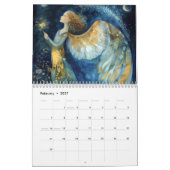 Wunderschöne Engel in verzauberten Gärten Kalender (Feb 2027)