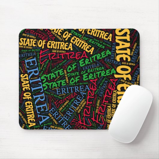 Wunderschöne Eritrea Flaggenfarben Patriotic Mousepad (Mit Mouse)