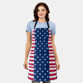 Wunderschöne Erstaunliche Amerikanische Mutter Schürze (Getragen)