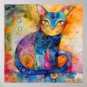 WUNDERSCHÖNE FARBEN KATASTROPHE POSTER (Vorne)