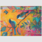 WUNDERSCHÖNE FARBENDECKUNG SEIDENPAPIER (Vorderseite)