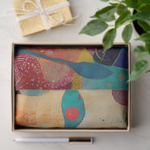 WUNDERSCHÖNE FARBENDECKUNG SEIDENPAPIER (Geschenk)