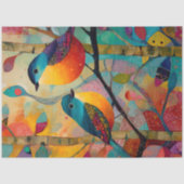 WUNDERSCHÖNE FARBENDECKUNG SEIDENPAPIER (Vorderseite)