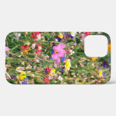 wunderschöne, farbenfrohe Wiese wilder Blume Case-Mate iPhone Hülle (Rückseite (Horizontal))