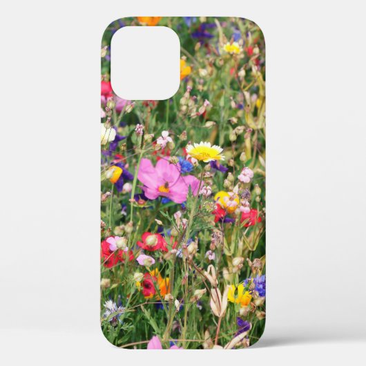 wunderschöne, farbenfrohe Wiese wilder Blume Case-Mate iPhone Hülle (Rückseite)