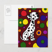 Wunderschöne Farbenpracht und wunderbare Spots Kun Postkarte (Vorne/Hinten)